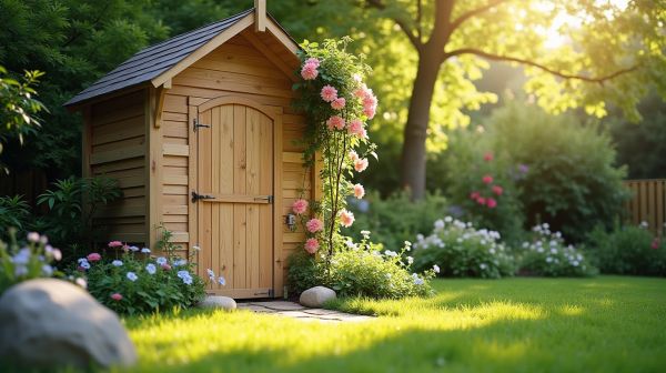 Waarom een composiet tuinhuis de juiste keuze is voor uw tuin